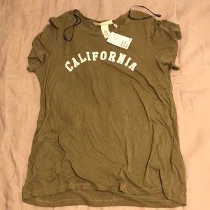 Army green California shirt